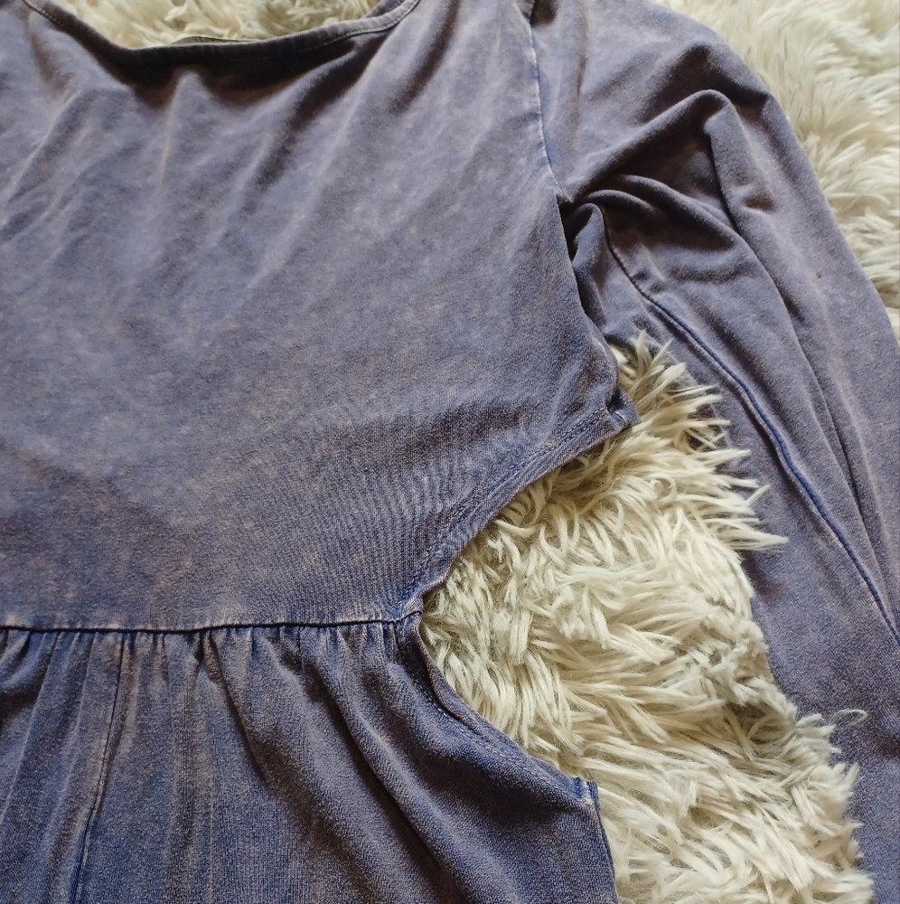 Cut out blue mini dress - Picture 5 of 9